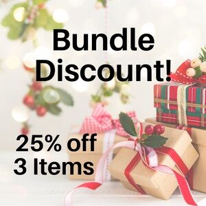 🩵💰💲 Bundle Discount - 25% off 3 Items! 💲💰🩵